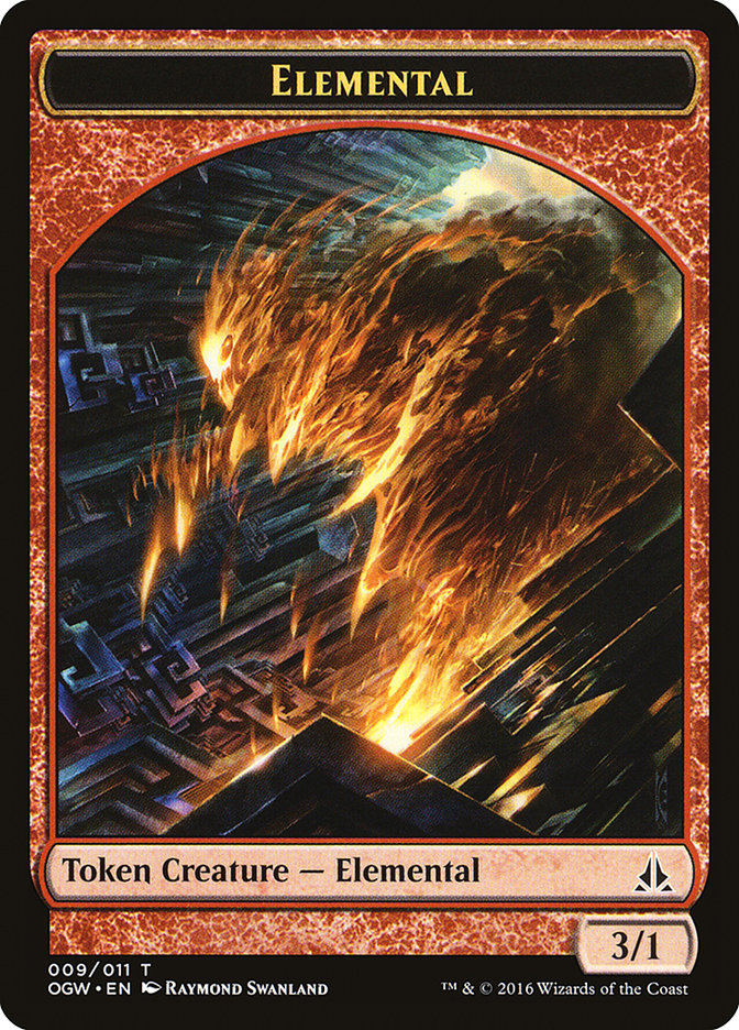 Elemental (009/011) [Oath of the Gatewatch Tokens] | Fandemonia Ltd