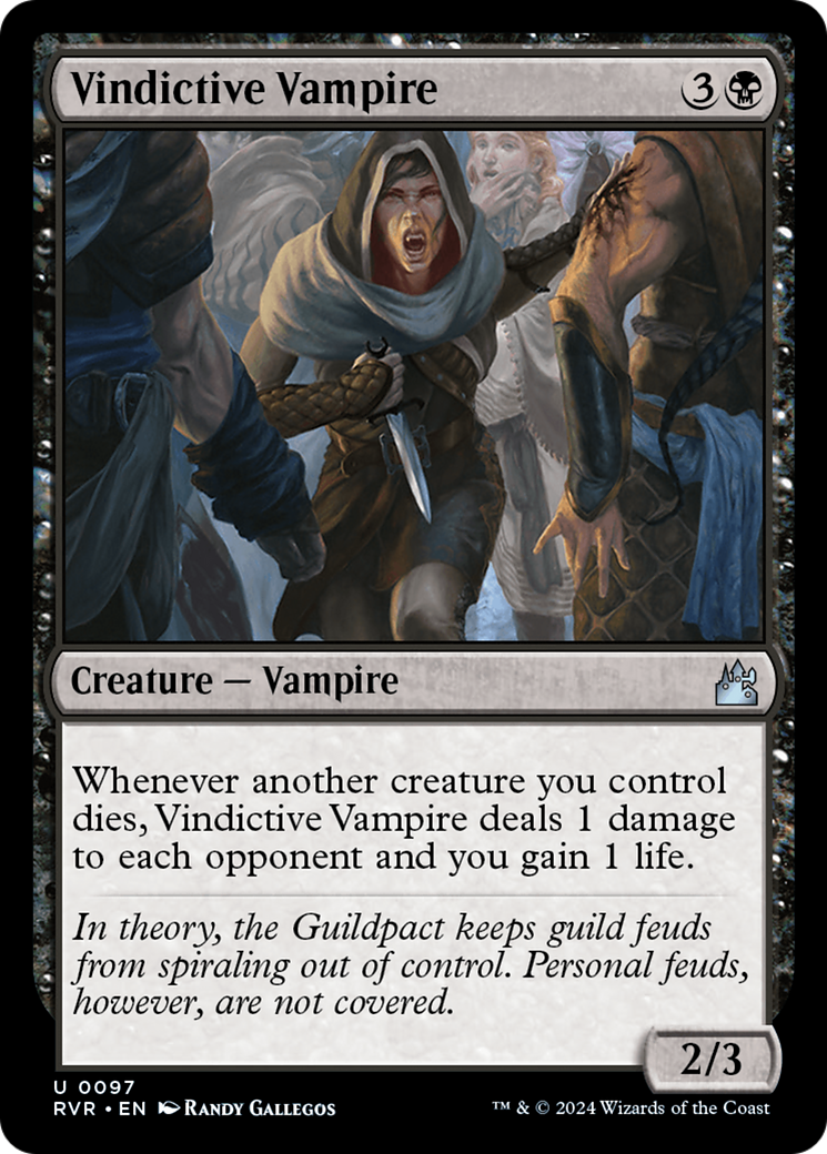 Vindictive Vampire [Ravnica Remastered] | Fandemonia Ltd