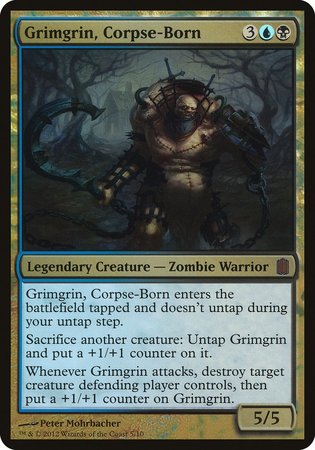 Grimgrin, Corpse-Born (Commander's Arsenal) [Commander's Arsenal Oversized] | Fandemonia Ltd