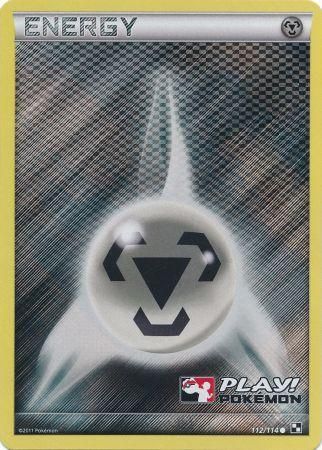 Metal Energy (112/114) (Play Pokemon Promo) [Black & White: Base Set] | Fandemonia Ltd