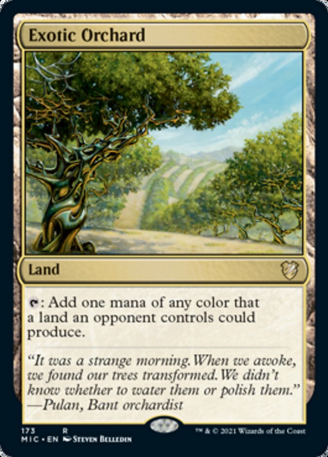 Exotic Orchard [Innistrad: Midnight Hunt Commander] | Fandemonia Ltd