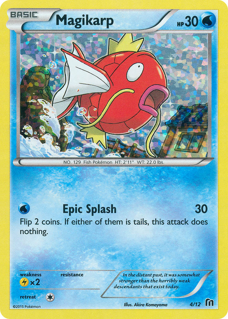 Magikarp (4/12) [McDonald's Promos: 2016 Collection] | Fandemonia Ltd