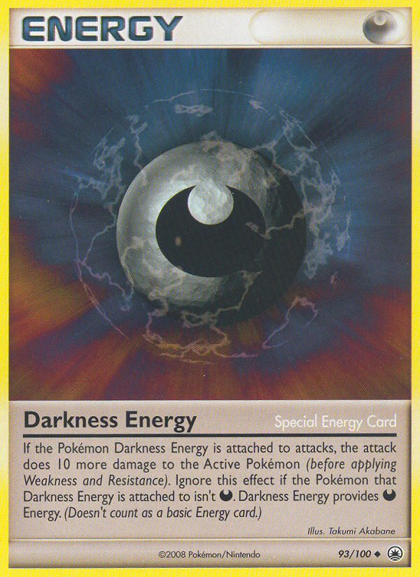 Darkness Energy (93/100) [Diamond & Pearl: Majestic Dawn] | Fandemonia Ltd