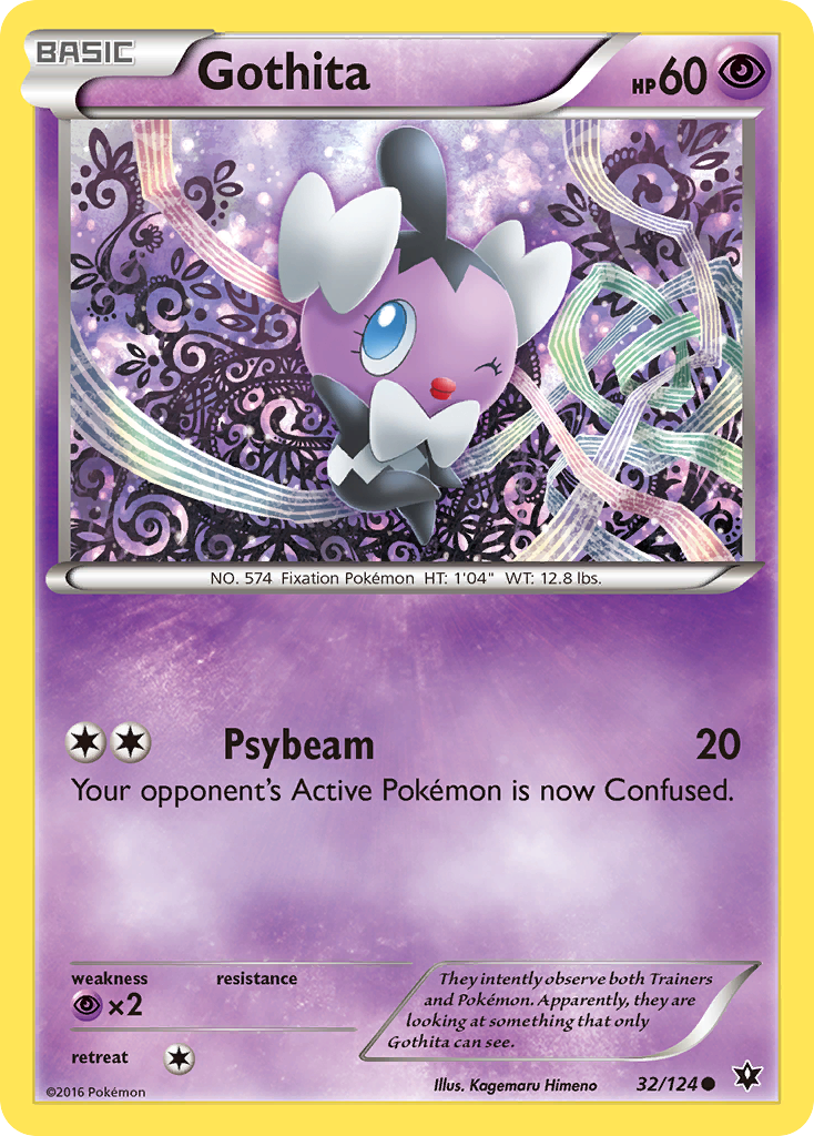 Gothita (32/124) [XY: Fates Collide] | Fandemonia Ltd