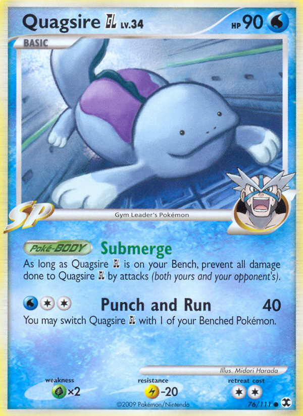 Quagsire GL (76/111) [Platinum: Rising Rivals] | Fandemonia Ltd