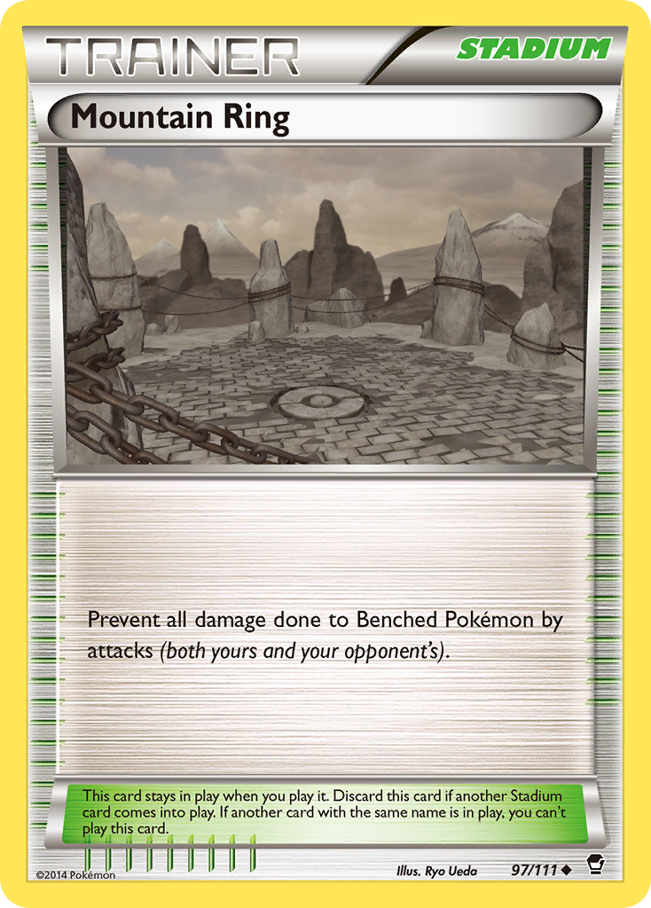 Mountain Ring (97/111) [XY: Furious Fists] | Fandemonia Ltd