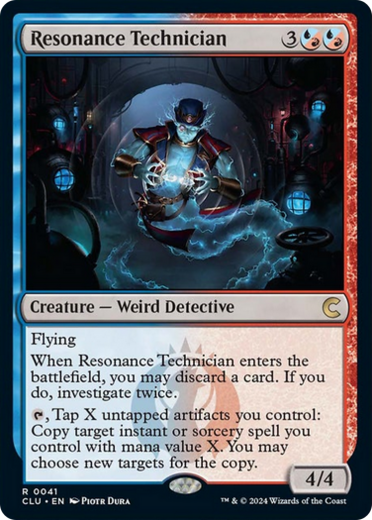 Resonance Technician [Ravnica: Clue Edition] | Fandemonia Ltd