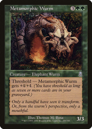 Metamorphic Wurm [Odyssey] | Fandemonia Ltd