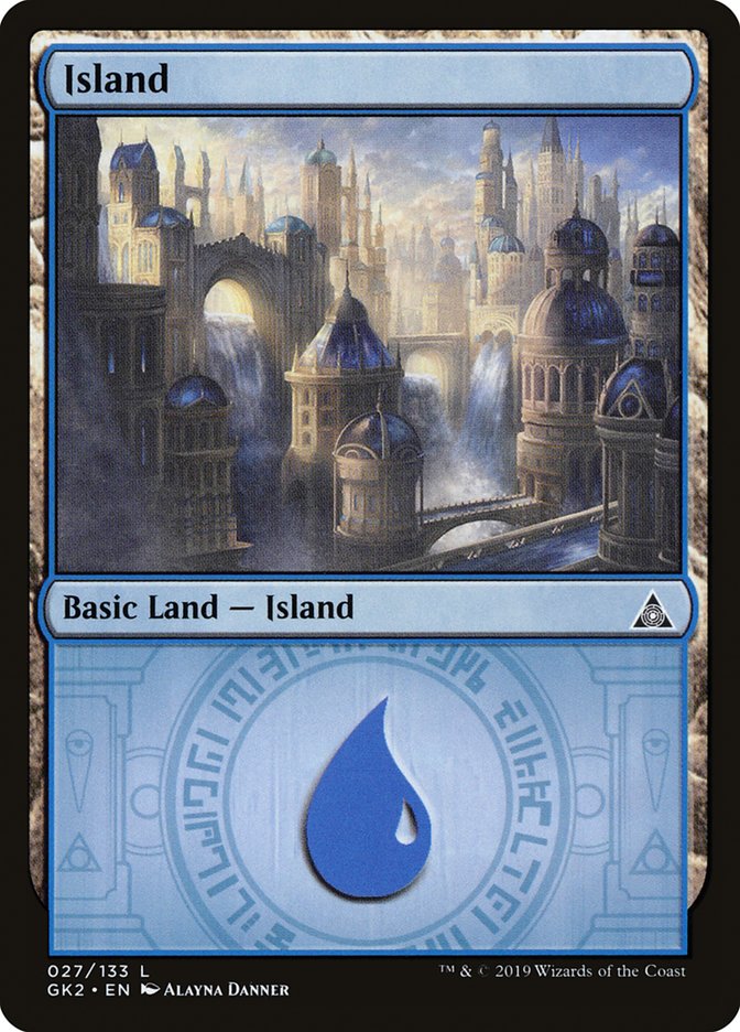 Island (27) [Ravnica Allegiance Guild Kit] | Fandemonia Ltd