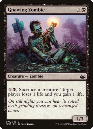 Gnawing Zombie [Modern Masters 2017] | Fandemonia Ltd