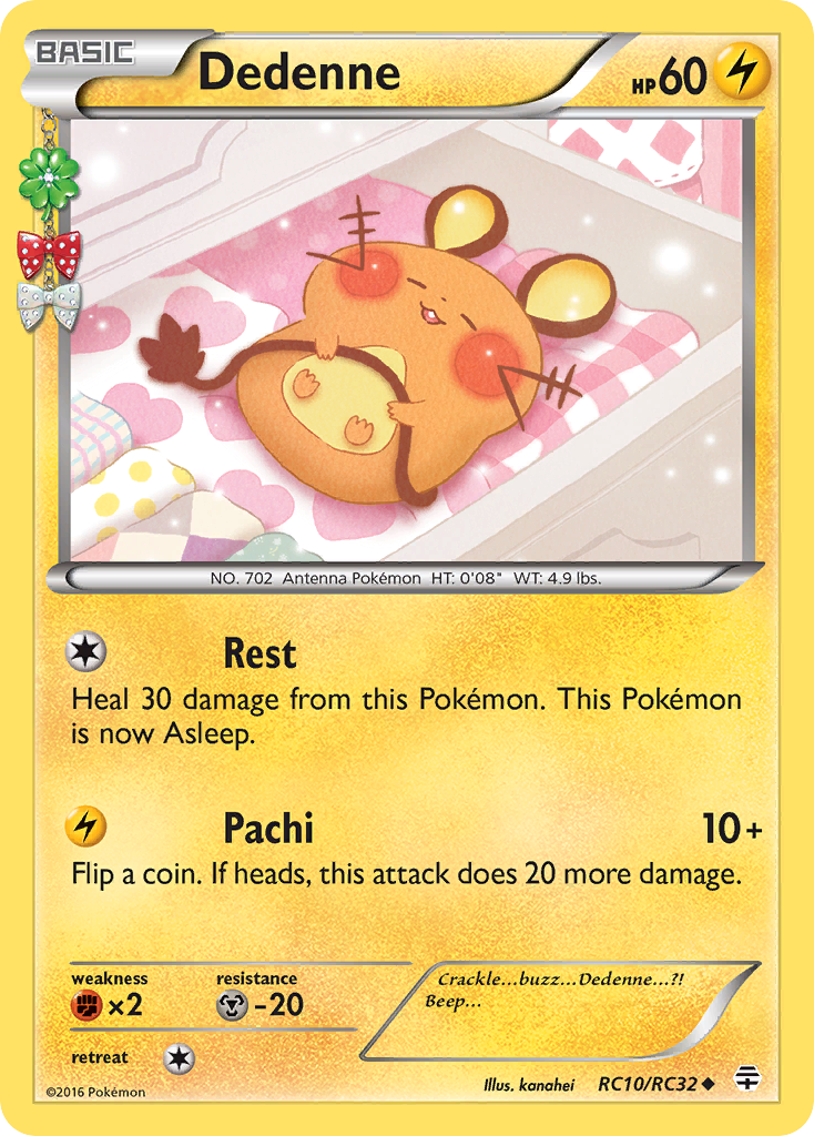 Dedenne (RC10/RC32) [XY: Generations] | Fandemonia Ltd