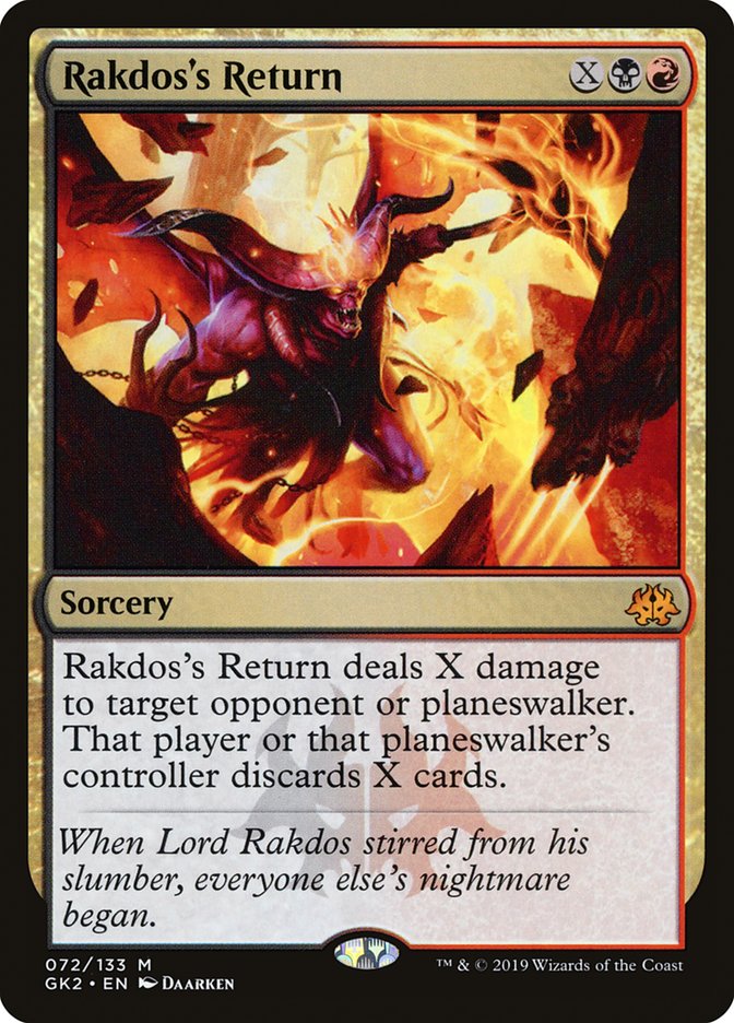 Rakdos's Return [Ravnica Allegiance Guild Kit] | Fandemonia Ltd