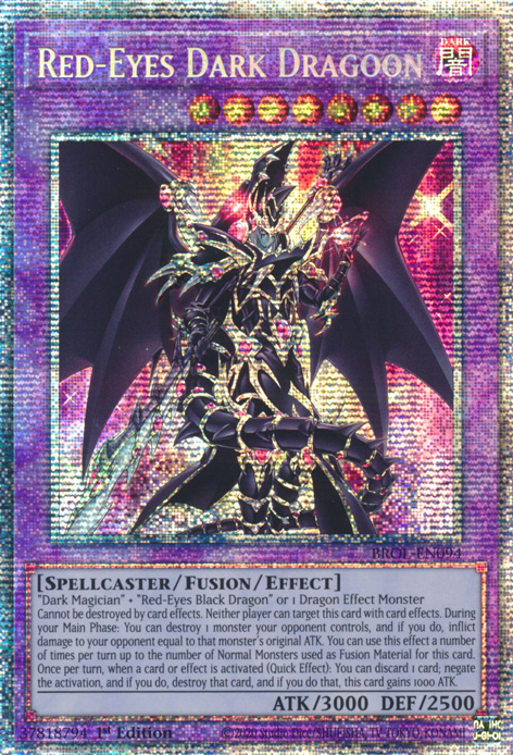 Red-Eyes Dark Dragoon [BROL-EN094] Starlight Rare | Fandemonia Ltd