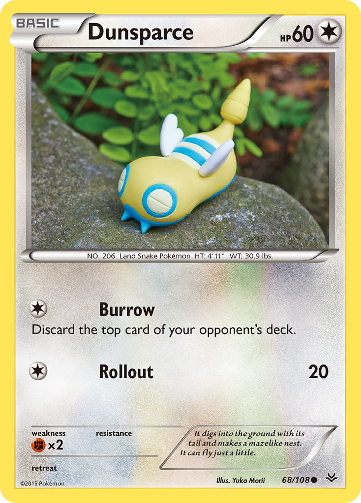 Dunsparce (68/108) [XY: Roaring Skies] | Fandemonia Ltd