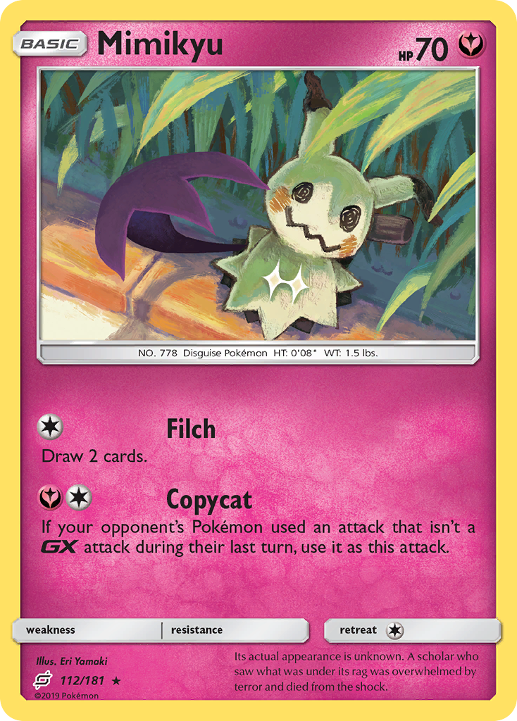 Mimikyu (112/181) [Sun & Moon: Team Up] | Fandemonia Ltd