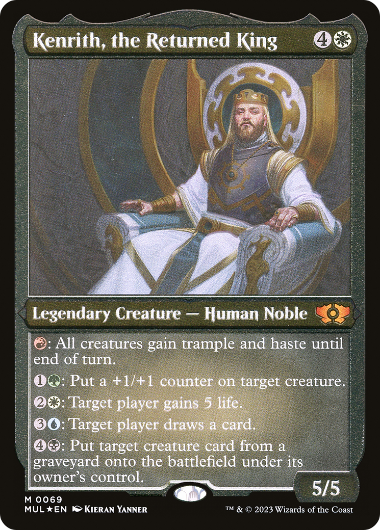 Kenrith, the Returned King (Foil Etched) [Multiverse Legends] | Fandemonia Ltd