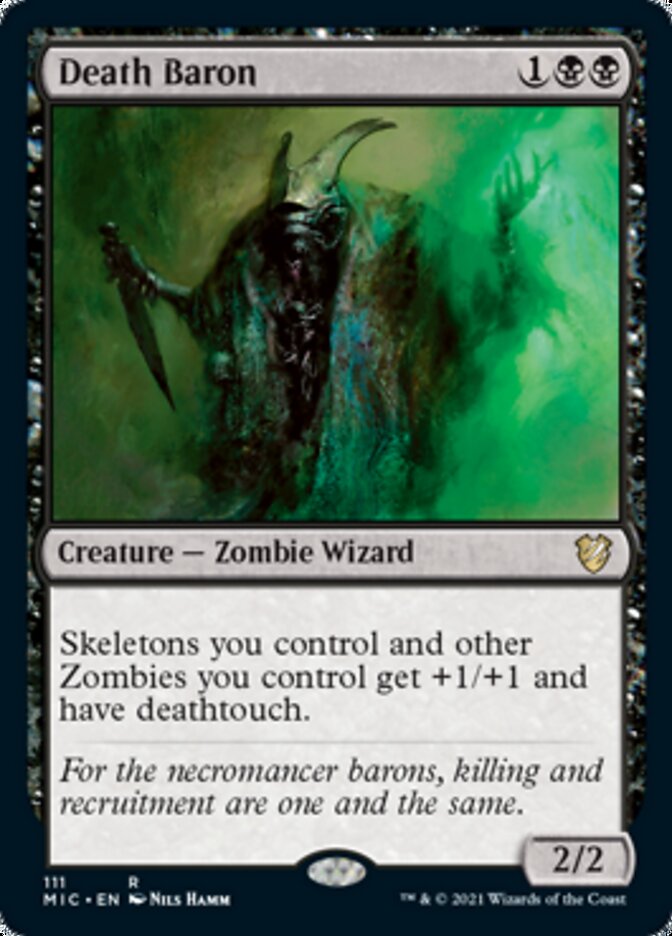 Death Baron [Innistrad: Midnight Hunt Commander] | Fandemonia Ltd