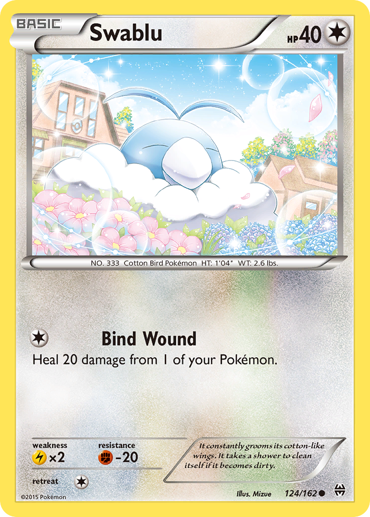 Swablu (124/162) [XY: BREAKthrough] | Fandemonia Ltd