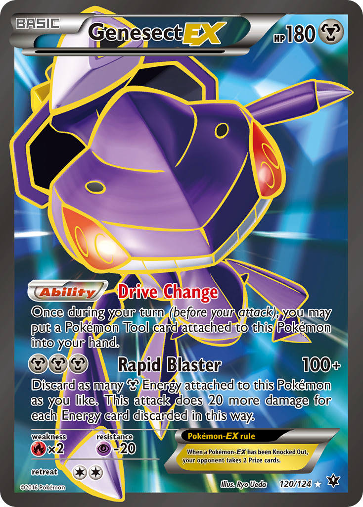 Genesect EX (120/124) [XY: Fates Collide] | Fandemonia Ltd