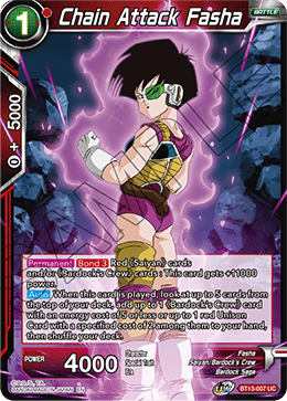 Chain Attack Fasha (Uncommon) [BT13-007] | Fandemonia Ltd