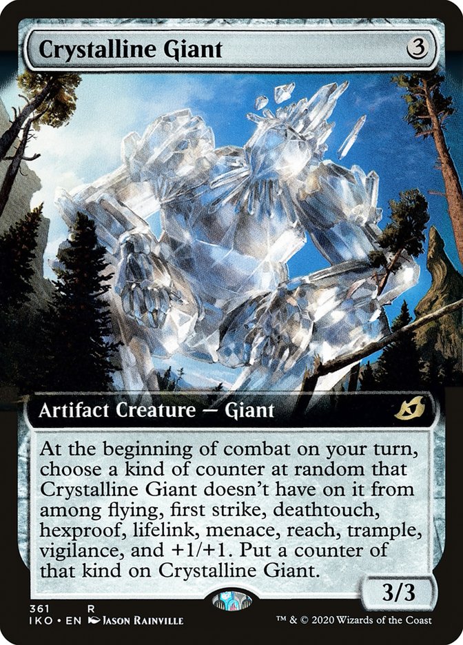 Crystalline Giant (Extended Art) [Ikoria: Lair of Behemoths] | Fandemonia Ltd