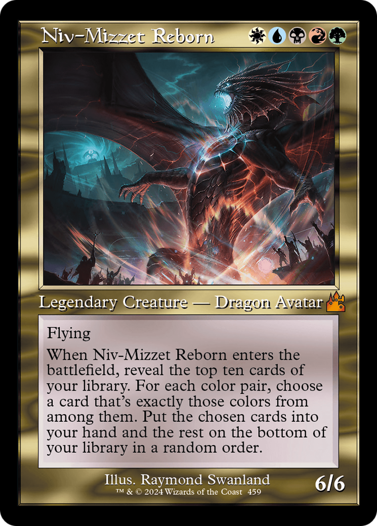 Niv-Mizzet Reborn (Retro Frame) [Ravnica Remastered] | Fandemonia Ltd