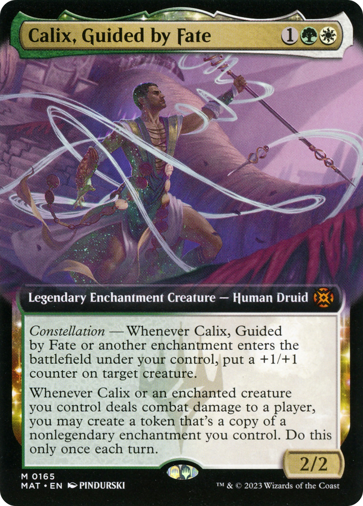 Calix, Guided by Fate (Extended Art) [March of the Machine: The Aftermath] | Fandemonia Ltd