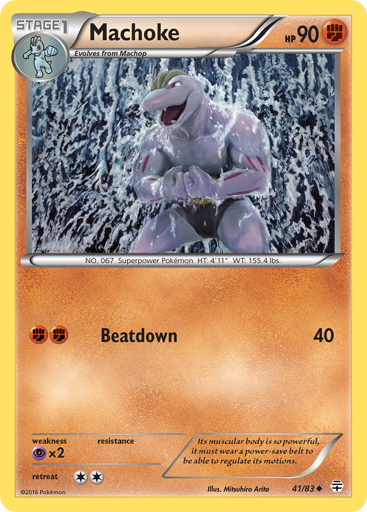 Machoke (41/83) [XY: Generations] | Fandemonia Ltd