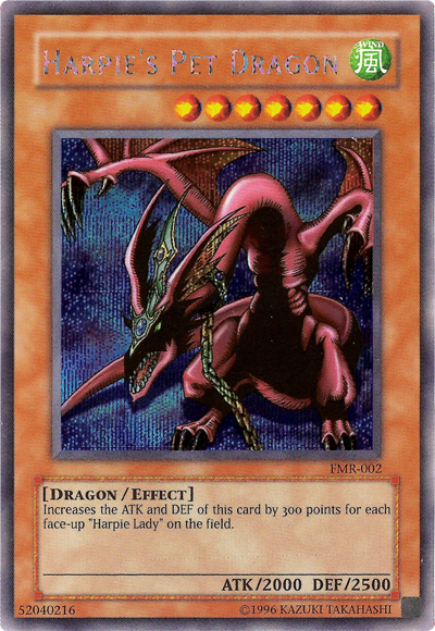 Harpie's Pet Dragon (Forbidden Memories) [FMR-002] Prismatic Secret Rare | Fandemonia Ltd