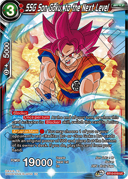 SSG Son Goku, to the Next Level (Uncommon) [BT13-018] | Fandemonia Ltd