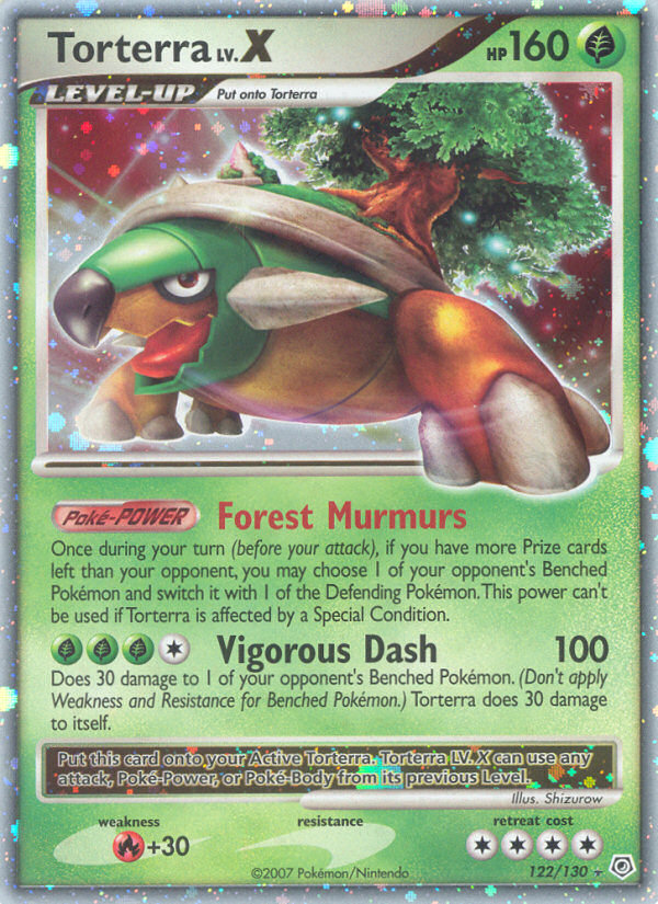 Torterra LV.X (122/130) [Diamond & Pearl: Base Set] | Fandemonia Ltd