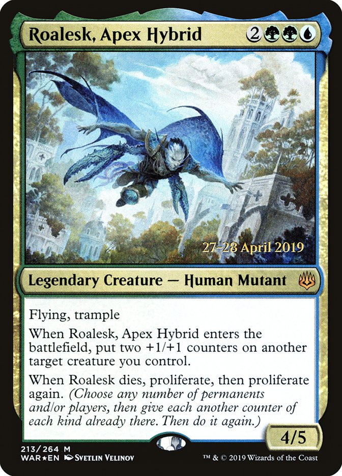 Roalesk, Apex Hybrid  [War of the Spark Prerelease Promos] | Fandemonia Ltd