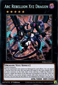 Arc Rebellion Xyz Dragon [PHRA-EN041] Secret Rare | Fandemonia Ltd