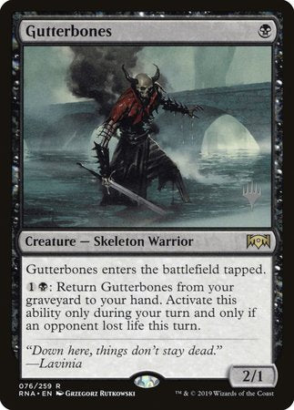 Gutterbones [Ravnica Allegiance Promos] | Fandemonia Ltd