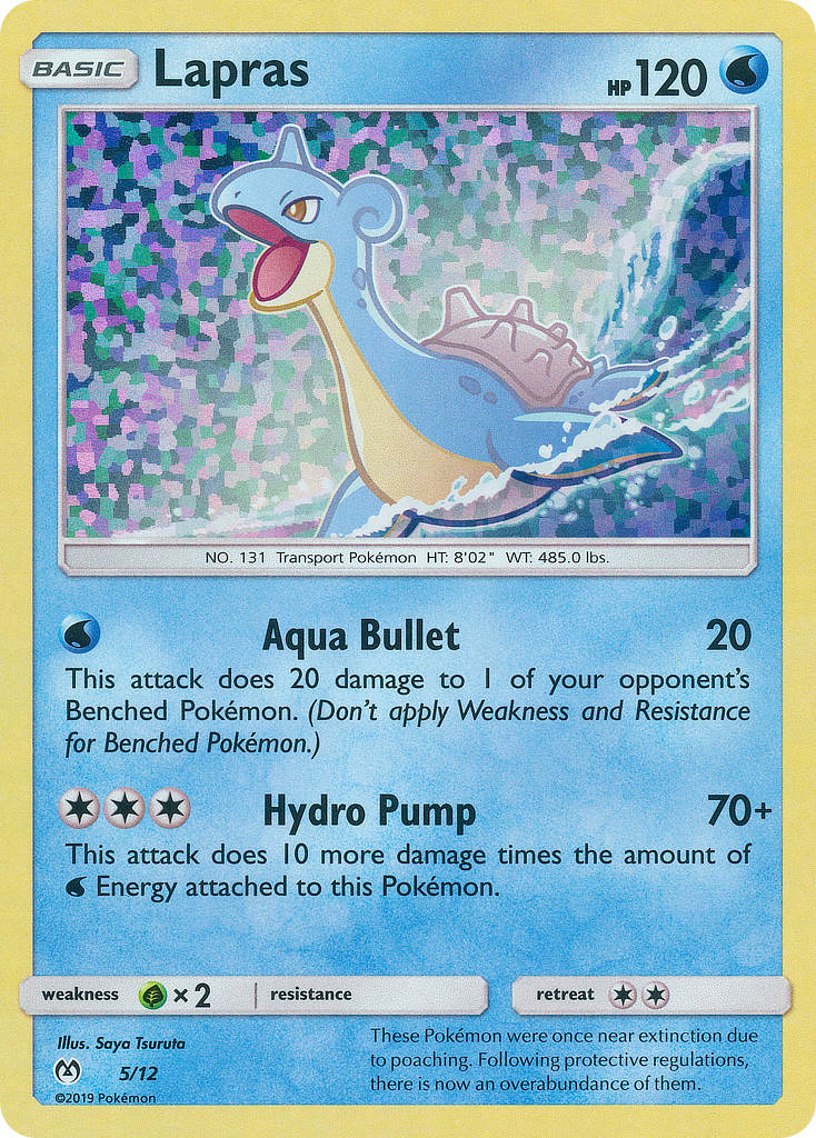 Lapras (5/12) [McDonald's Promos: 2019 Collection] | Fandemonia Ltd