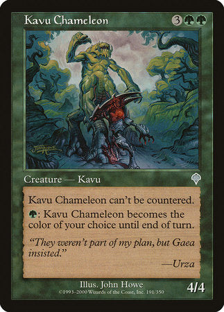 Kavu Chameleon [Invasion] | Fandemonia Ltd