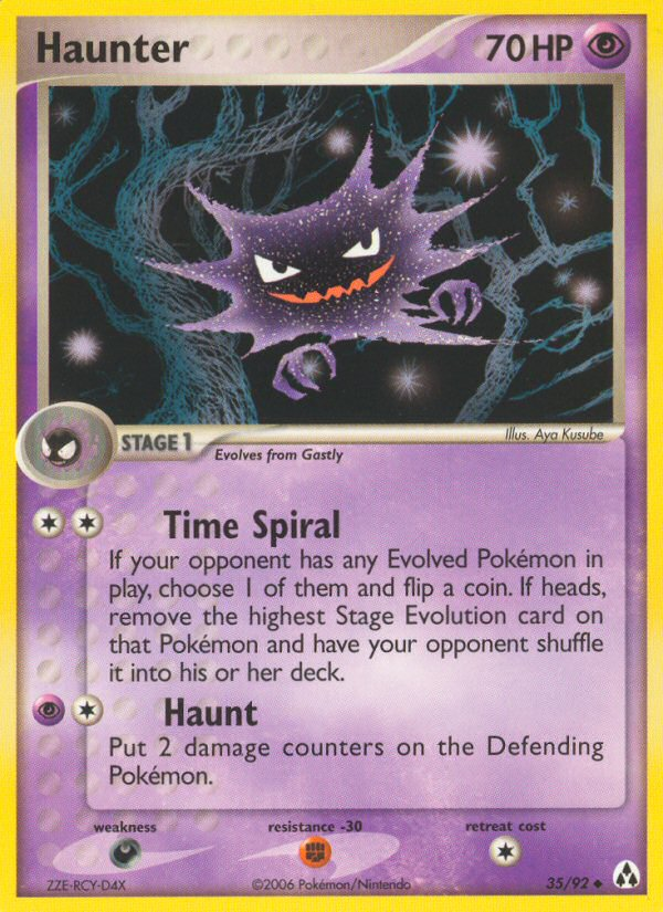 Haunter (35/92) [EX: Legend Maker] | Fandemonia Ltd