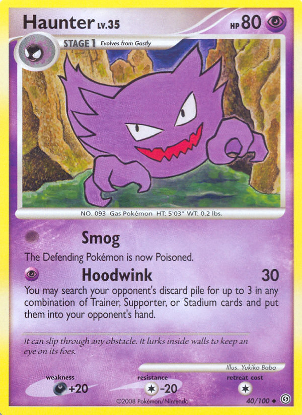 Haunter (40/100) [Diamond & Pearl: Stormfront] | Fandemonia Ltd