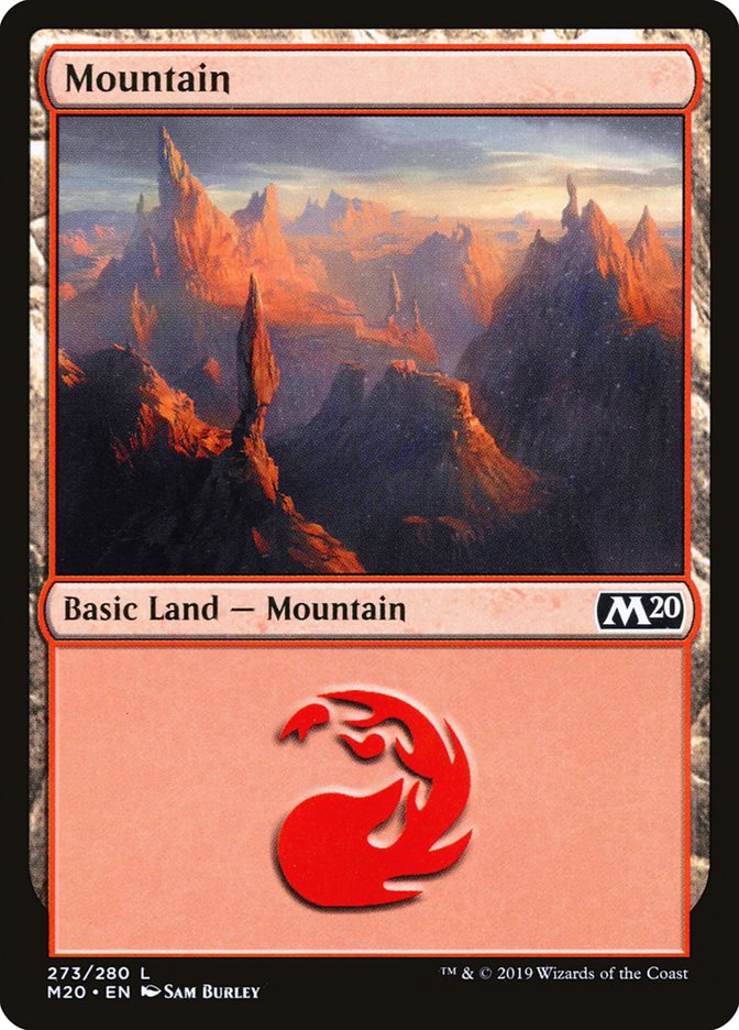 Mountain (#273) [Core Set 2020] | Fandemonia Ltd