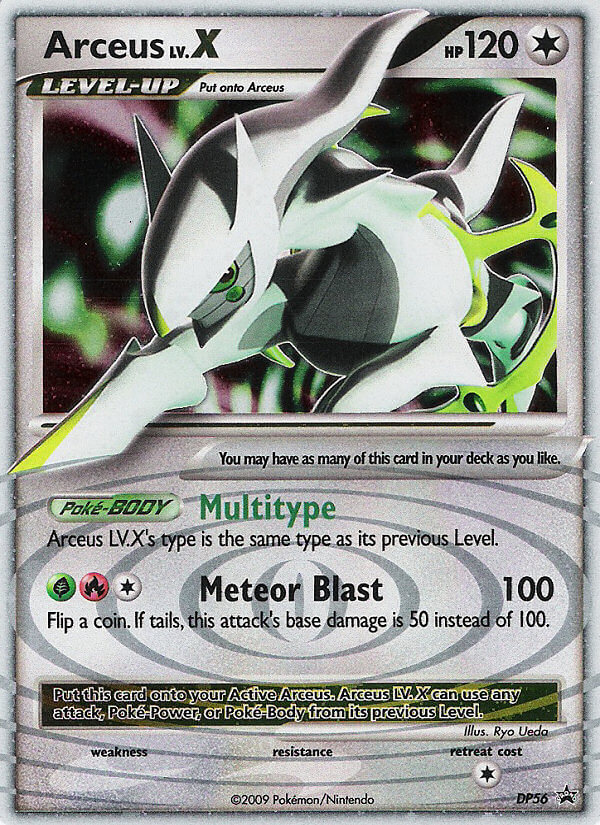 Arceus LV.X (DP56) [Diamond & Pearl: Black Star Promos] | Fandemonia Ltd