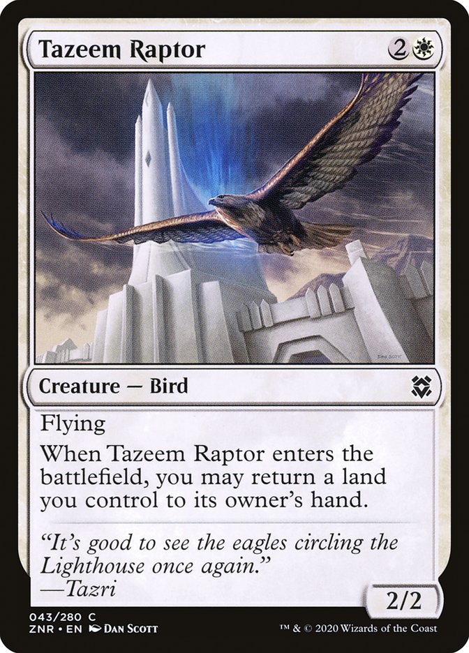 Tazeem Raptor [Zendikar Rising] | Fandemonia Ltd