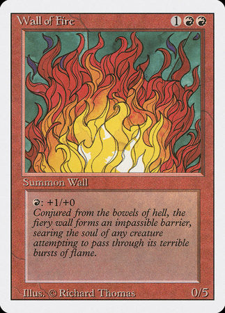 Wall of Fire [Revised Edition] | Fandemonia Ltd