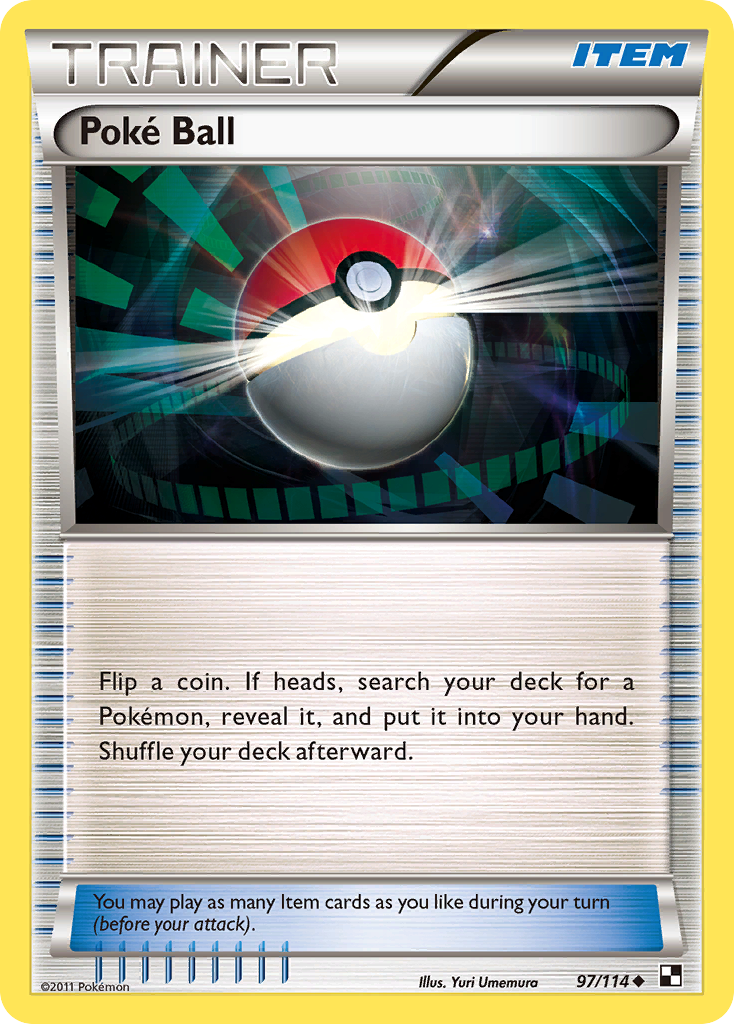 Poke Ball (97/114) [Black & White: Base Set] | Fandemonia Ltd