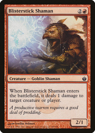 Blisterstick Shaman [Mirrodin Besieged] | Fandemonia Ltd