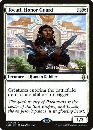 Tocatli Honor Guard [Ixalan Promos] | Fandemonia Ltd