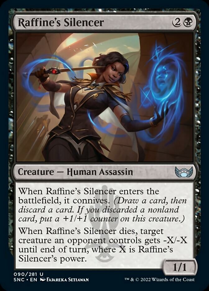 Raffine's Silencer [Streets of New Capenna] | Fandemonia Ltd