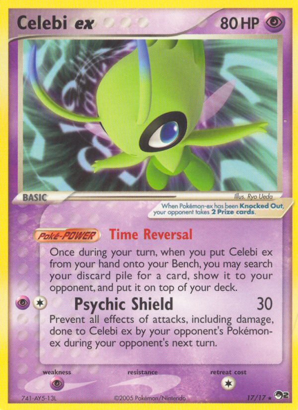 Celebi ex (17/17) [POP Series 2] | Fandemonia Ltd