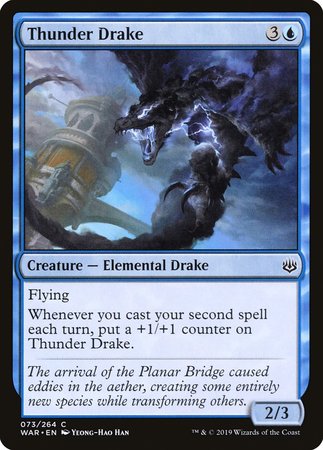 Thunder Drake [War of the Spark] | Fandemonia Ltd