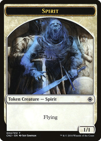 Spirit Token [Conspiracy: Take the Crown Tokens] | Fandemonia Ltd