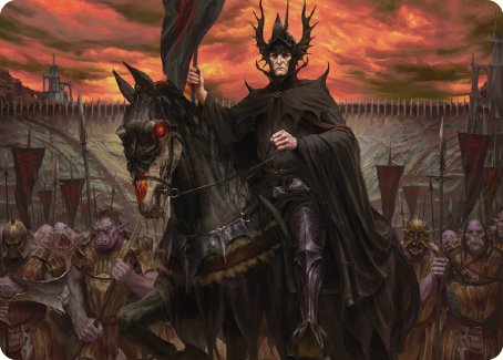 The Mouth of Sauron Art Card [The Lord of the Rings: Tales of Middle-earth Art Series] | Fandemonia Ltd